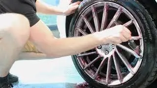 How to clean wheels DIY Great Lion Bleeding Wheel Cleaner Demo
