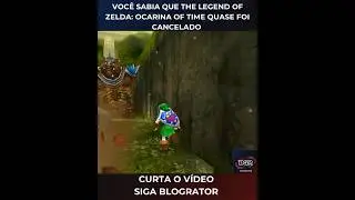 Sabia que The Legend of Zelda quase foi cancelado? #Gamesbrasil #Zelda #Nintendo