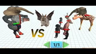 ARBS MOBILE mutant gladiator vs Animal Revolt battle simulator  Mobil app