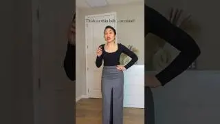 Thick or thin belt?..or none? 🤔 #fashionshorts #fashionvideos #fashioninspiration #styleinspo