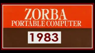 1983 Telcon ZORBA Gemini История персонального компьютера Портативный ПК (ноутбук, Osborne, Kaypro, CP/M)