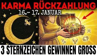 MORGEN: Steinbock-Mond bringt KARMA-RACHE (3 Sternzeichen gewinnen GROSS)
