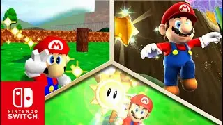 Super Mario 3D All Stars ft Super Mario Sunshine Trailer Nintendo Switch HD