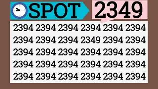 Can Your Brain Decode This Hidden Number 2349? #eymath #viral #fypシ゚viral 