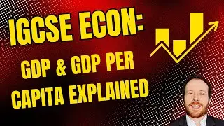 IGCSE Economics - GDP and GDP per capita explained