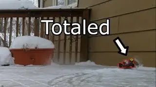 Rc18T V.S. -6 Degree Weather!