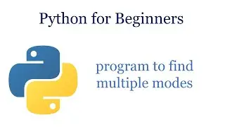 Find mode  of list in python | Python tutorials for beginners |python program to find  multiple mode