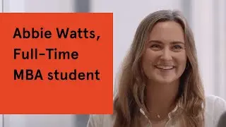Abbie Watts, Full-Time MBA student at the University of Sydney Business School