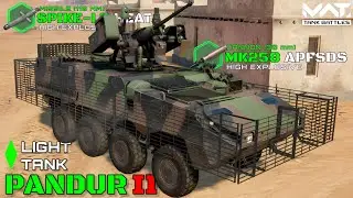 Pandur II Light Tank! Next Event Free Vehicle Gameplay! - MWT Tank Battles