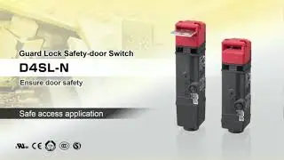 Omron D4SL-N Series Guard Locking Switch