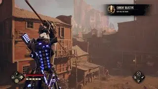 Max Level Jesse Rentier tries to enter the bank in Evil West