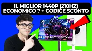 MIGLIOR MONITOR DA GAMING ECONOMICO 1440P 210HZ IPS PER PC / PS5 / (KTC H27T6) RECENSIONE 2026