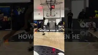 OBL player swishes shot in front of T Mac #shorts @OBLHoops