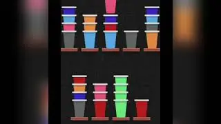 Cup sort puzzle level 75
