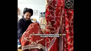 Best bridal dulhan saree  shop in Ujjain madhya pradesh India ABHIKSHA SAREE QUEEN9098438836