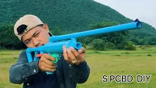 Technical Easy How To Make a Alcohol gun Mini Long And Creative - powerful . Unique