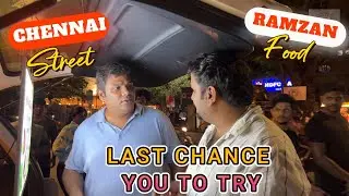 Chennai Midnight Street Food Tour: Tasting the Best Local Delights! RAMZAN SPECIAL