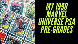 My 1990 Marvel Universe cards - PSA Pregrades #marvel