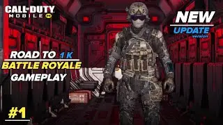ROAD TO 1K 👿CONQUEROR 🤑 PUSH 😎 | IQ PLAY IN CALL OF DUTY MOBILE BATTLE ROYALE GAMEPLAY!