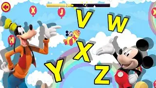 Микки Маус: Приключения потерянного письма &mdash; Найдите буквы V, W, X, Y, Z &mdash; Disney Junior