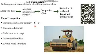 Sub grade soils  in flexible pavement, lecture 3, Soil compaction