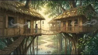 Bangladeshi Treehouse Village Family Life | Living Among the Canopies 🌳🏡🌿