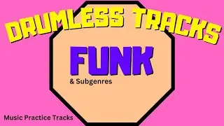 Funk Drumless Backing Track 99Bpm