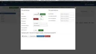 Upload file in folder from front end