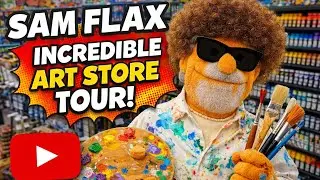 I Found the Coolest Art Supply Store in Orlando | Sam Flax Art Store Tour 🎨