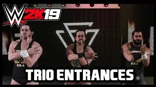 WWE 2K19 - Trio Entrances