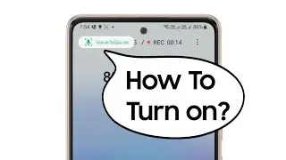 Voice focus : How to enable Voice Focus in Samsung