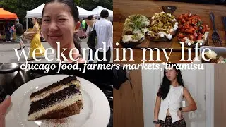 chicago weekend vlog | food tour & exploring the city | what i do in a weekend | august 16 - 18