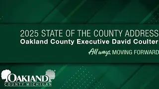 2025 Oakland County State of the County