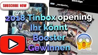 2018 Tinbox opening von Renebrain gekauft + 2 Gewinnspiele