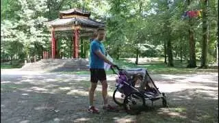 Przyczepka rowerowa Qeridoo Speedkid 2 wozimysie pl