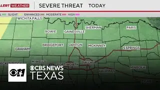 All of North Texas under marginal threat for severe weather Thursday