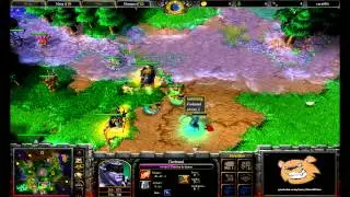 [HD.WC3#243] Moon vs HopeStar - NvU - Game 1 - Warcraft 3 Replay [FR]