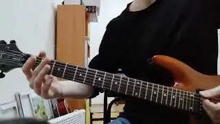 Scorpions - No one like you riff 1 guitar lesson