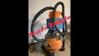 Dust Collection Cart - hack / build for Shop Vac