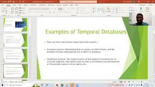 Temporal databases