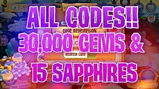 ALL CODES IN AJPW!! 30,000 GEMS (2018)