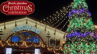 Busch Gardens Christmas Celebration 2020 | Decorations, Entertainment
