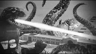 GODZILLA vs GIANT OCTOPUS - Movie Mashup Fight [EP. 03]