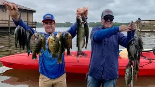 Kayak Fishing for MASSIVE Bluegill and Shell Cracker!!  Classic Bream Setup Tips and Tricks!