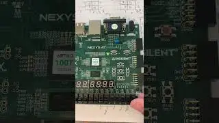 4-bit adder implementation Nexys A7 a100t