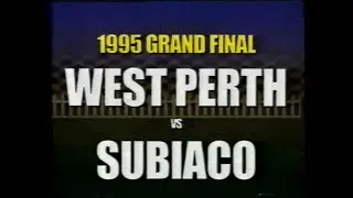 WAFL 1995 Grand Final West Perth v Subiaco