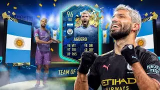 FUT20 - TOTS REVIEW : SERGIO AGUERO (96) - ULTIMATE TEAM