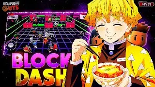 LIVE STUMBLE GUYS AO VIVO 🔴 BLOCK DASH, ENDLESS E MUITO MAIS!!
