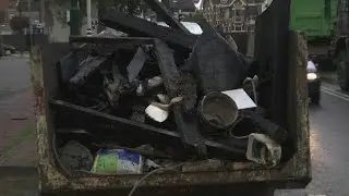Wederom containerbrand in Doorn