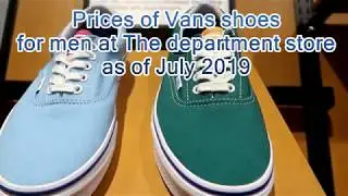 VANS SHOES AND PRICES IN THE PHILIPPINES!